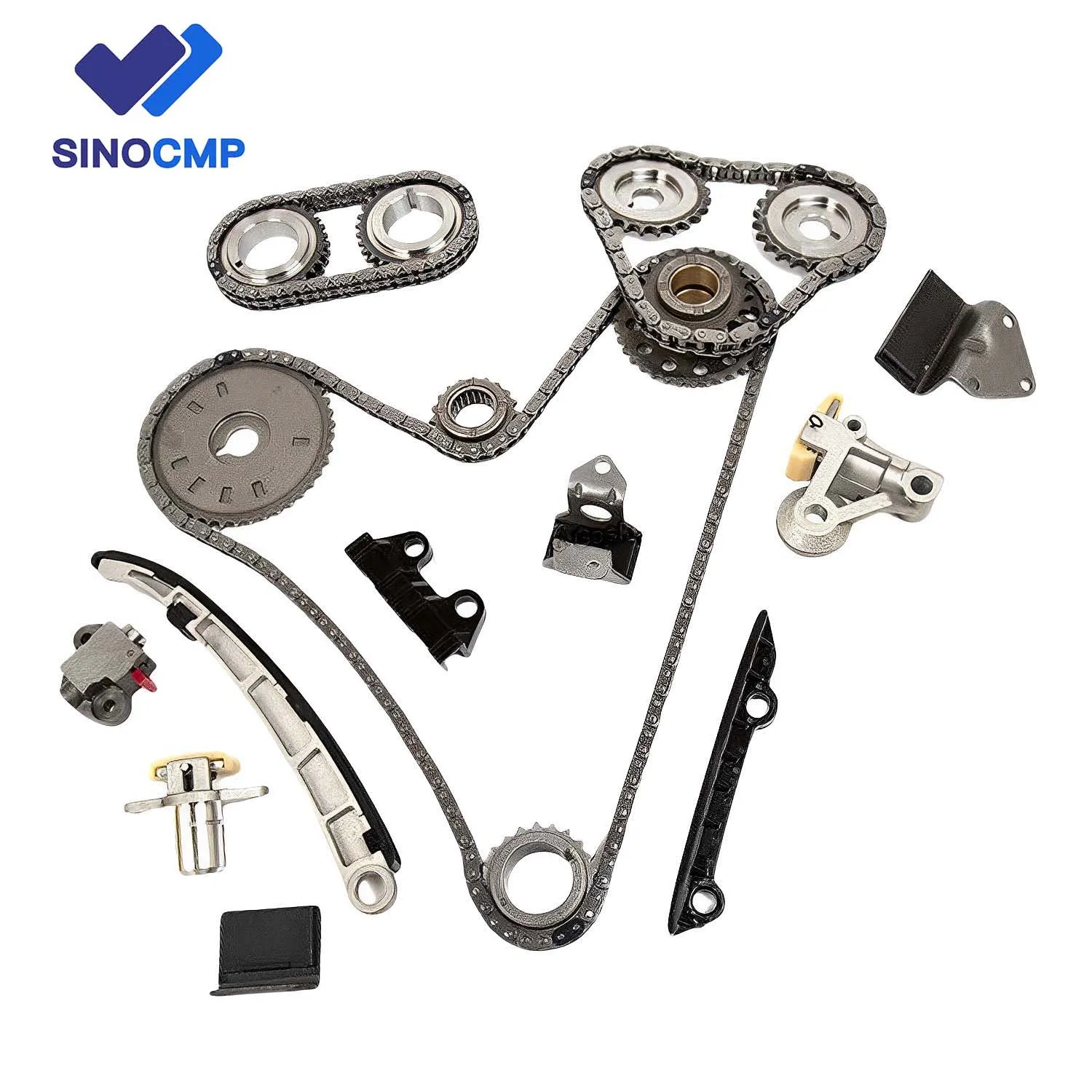 

1276285FA0 1276166J00 1281166J00 1275066J01 1283385FA3 1277585FA0 Timing Chain Kit For 06-08 Susuzki Grand Vitara 2.7L DOHC V6