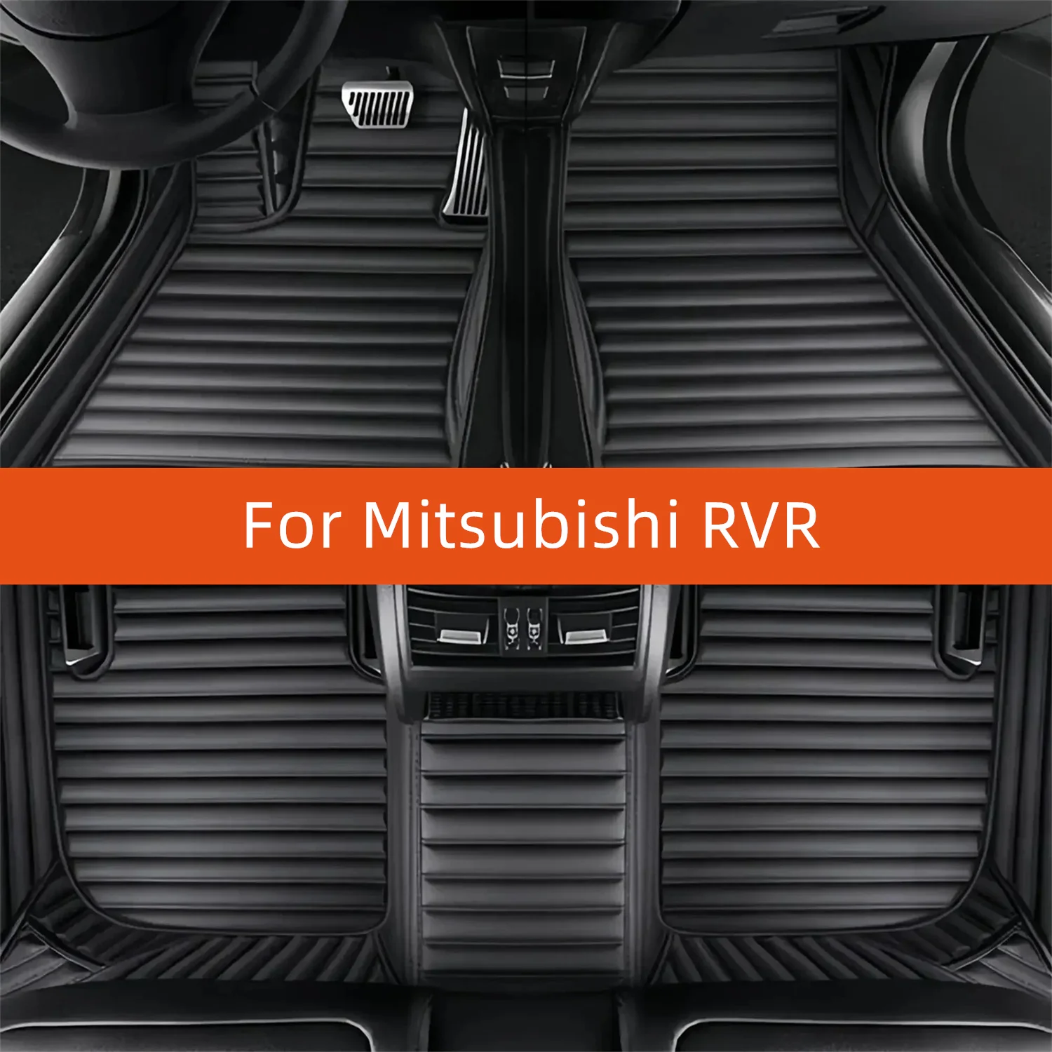 

Custom Leather Car Floor Mat For Mitsubishi RVR 2020 2021 2022 2023 2024 2025 2026 2027 Car Mat Interior Accessories