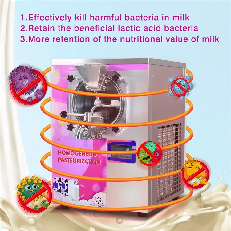 10L/20L/30L High Pressure Pasteurizer Large Capacity Milk Pasteurization Machine