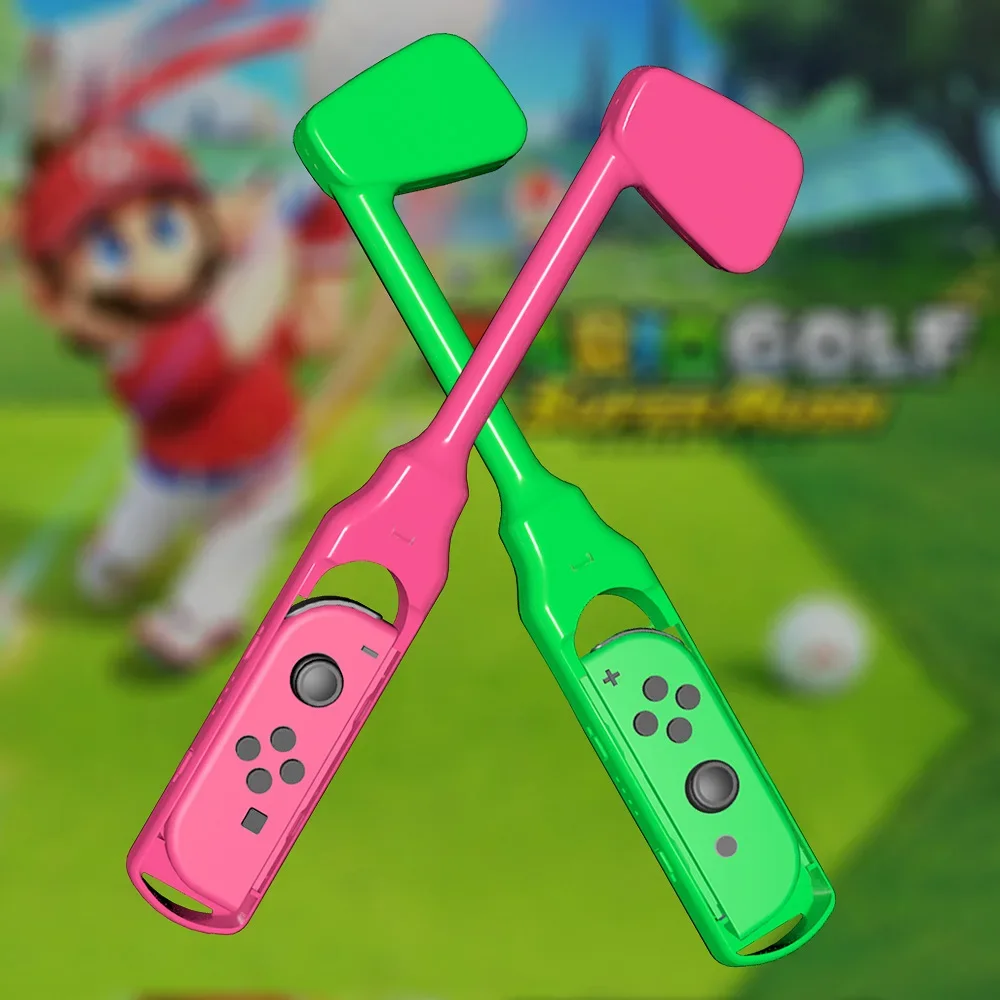 Switch Golf Club NS raqueta de Golf Joy-Con Golf Grip para Nintendo Switch accesorios de consola de juegos