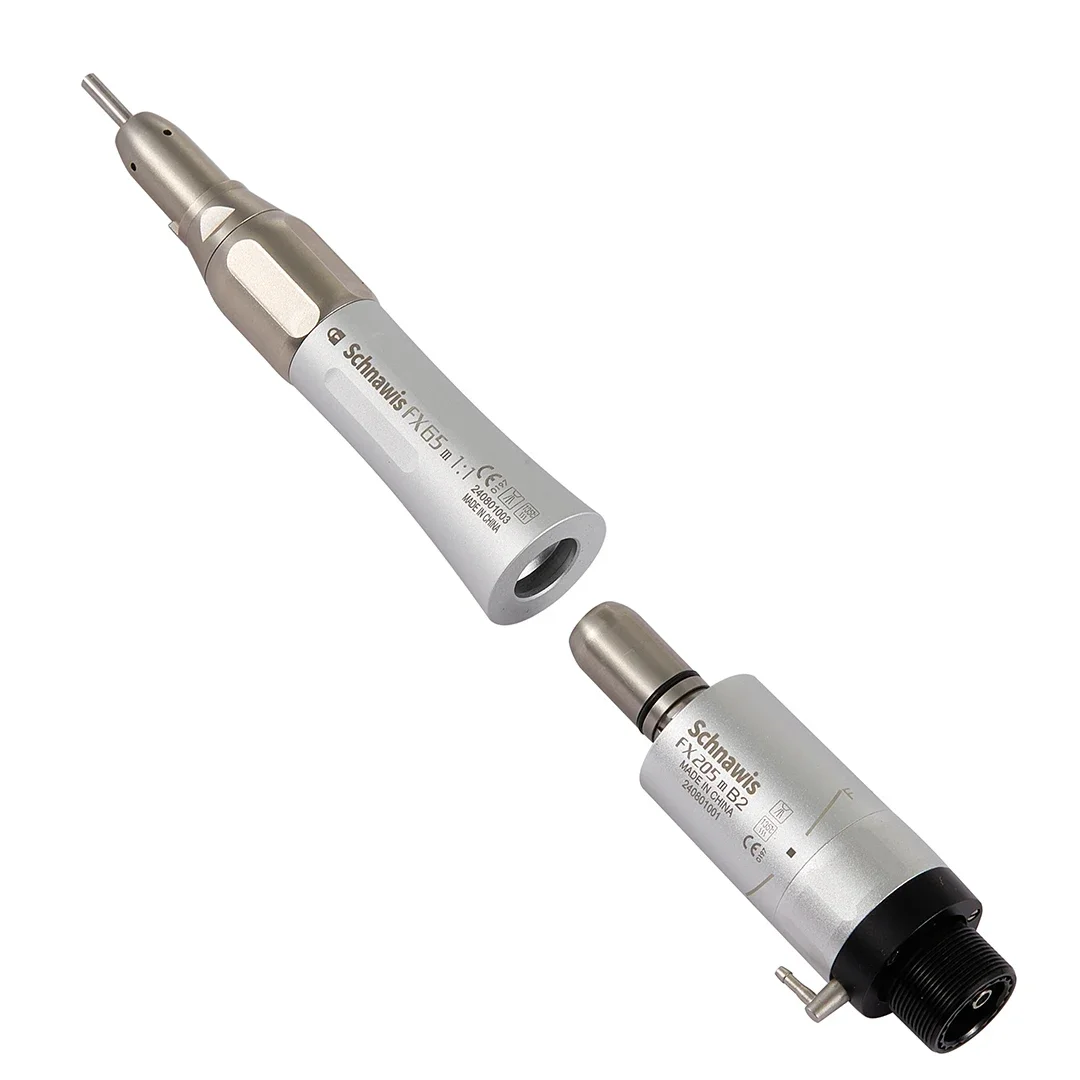 FX25 FX65 Dental 1:1 Direct Drive Contra Angle Low Speed Handpiece Mini Head Dentistry Against Contra Angle Polishing Tools