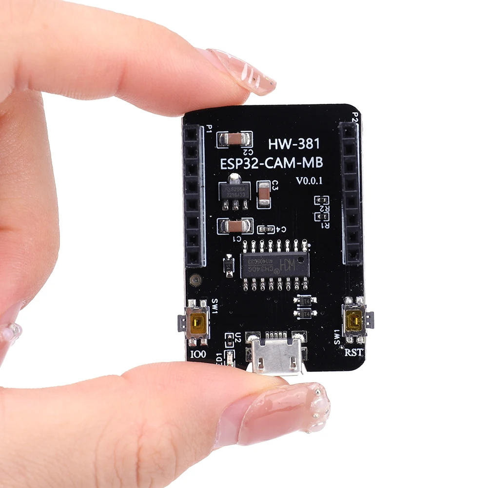 ESP32-CAM-MB Backplane TTL Downloader Module CH340 Serieel Naar USB Development Board 4.7 V-5.3 V voor ESP32-CAM Module