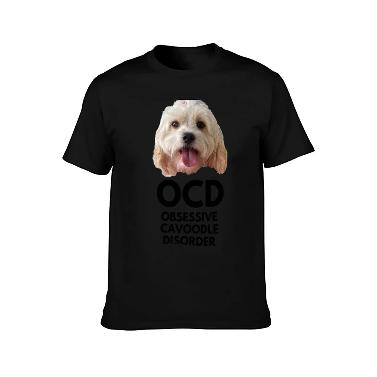 OCD. Obsessive Cavoodle Disorder T-Shirt Lightweight Cooling Short Sleeve Tee T-Shirt