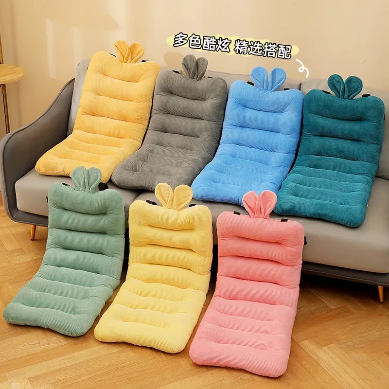 Winter Thickened Warm Chair Cushion Home Textiles Cartoon Cute Pillow Non-slip One-piece Seat Cushion Floor Cushion Home Decor