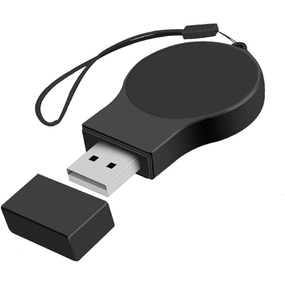 

Для Samsung Galaxy Watch 7/6/5/4/3/ Ultra6/4 Classic USB зарядное устройство для умных часов портативное дорожное беспроводное зарядное устройство брелок