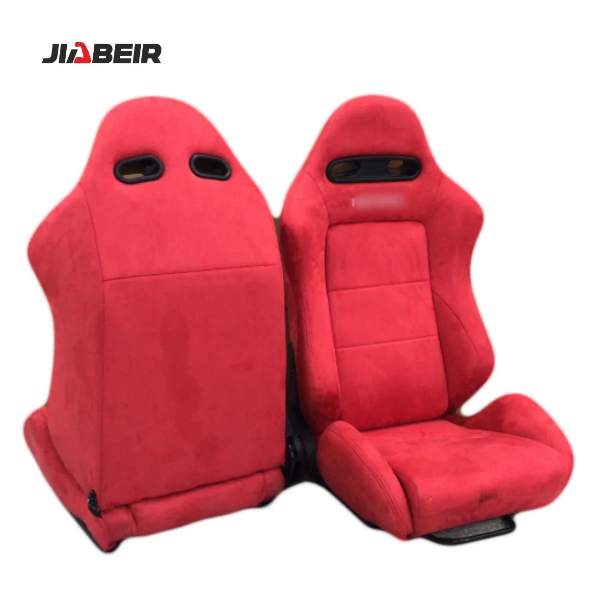 1098 Black Red Blue Recline Double Knob Car Racing Seats