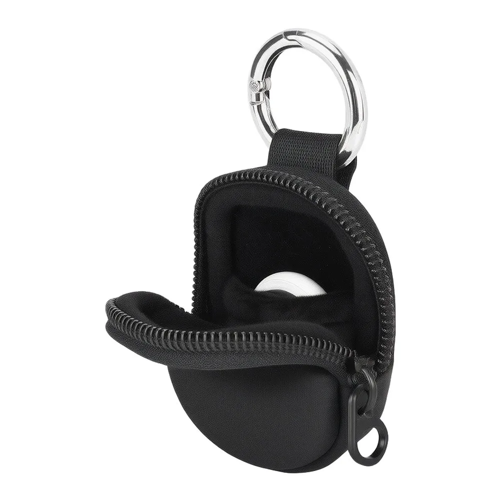 Black Nylon Portable Storage Case For DJI Mic For Mini Water Resistant Hard Shell Travel Carrying Bag With Zipper Pocket