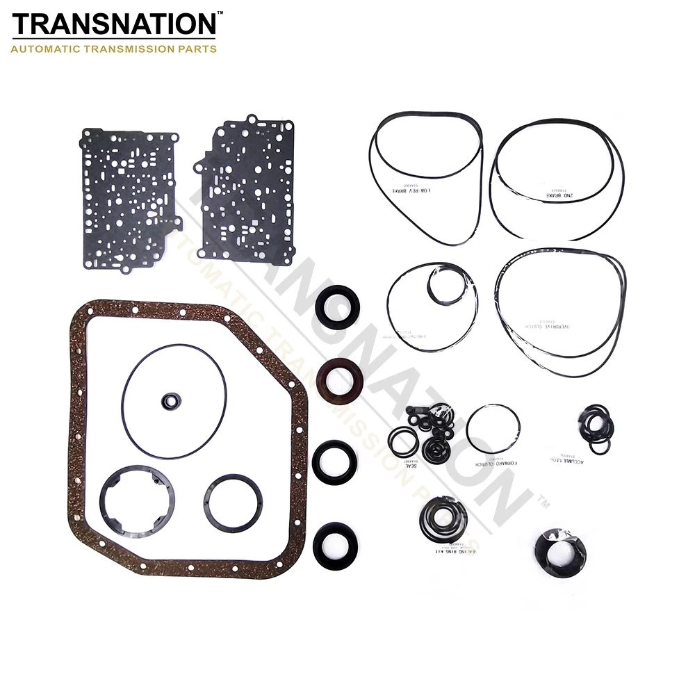 Transnation U340E U341E Auto Transmission Master Rebuild Kit Overhaul Seals Gasket Rings Fit For TOYOTA COROLLA 2000-UP