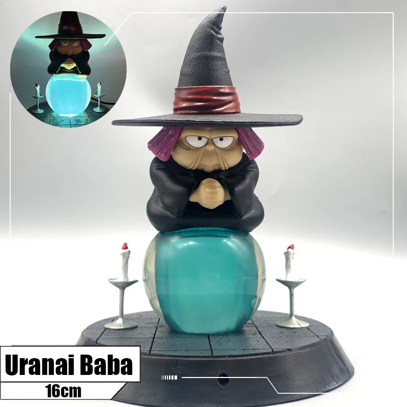 

Экшн-фигурка в наличии 16 см Dragon Ball Z Master Roshi's sister Uranai Baba из ПВХ с фотоколлекцией GK, игрушечные подарки