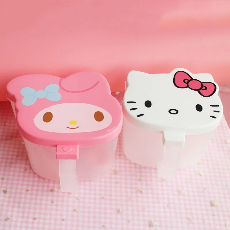 Sanrio Cartoon Gewürz Aufbewahrungsbox Japanische Kawaii Hello Kitty MyMelody Kreative Gewürzbox Küchenspezifisches Gewürzglas