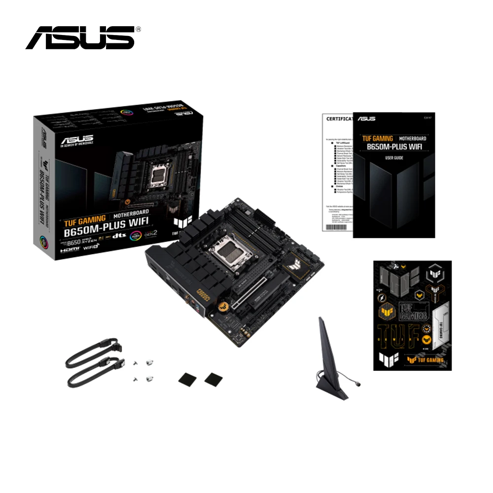 CPU 7800X3D+TUF B650PlusWiFi+DDR5 32GB*2 Asus TUF Gaming B650-PLUS Wi-Fi AMD AM5 DDR5 ATX Anakart Fiyatları