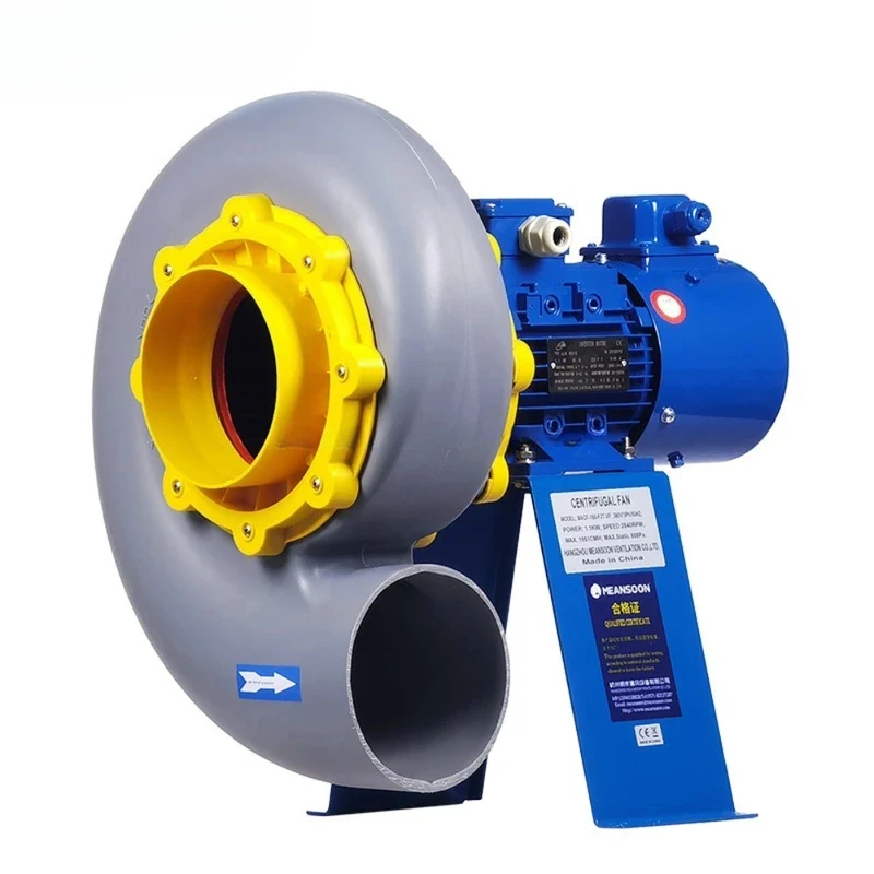 

F-0-FT-Corrosive Ventilated Polypropylene Plastic Centrifugal Duct Fan ized