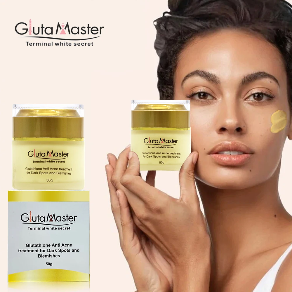 Gluta Master Glutathione and Tea Tree Oil Face Cream for Enhancement Moisturising Repairing Women & Men acné Cream