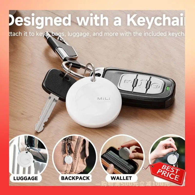 

ABNR Mili Smart Tracker Mitag Bluetooth Locator Anti-Lost Device Мобильные ключи Pet Elderly Kids Finder для Android Find My