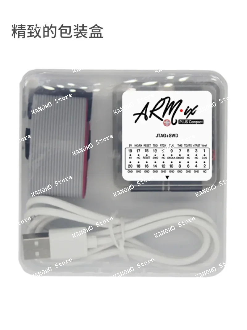 JLINK V9 Mini Mini Emulation Downloader متوافق مع برمجة STM32 A-R-M MCU Burning J-LINK