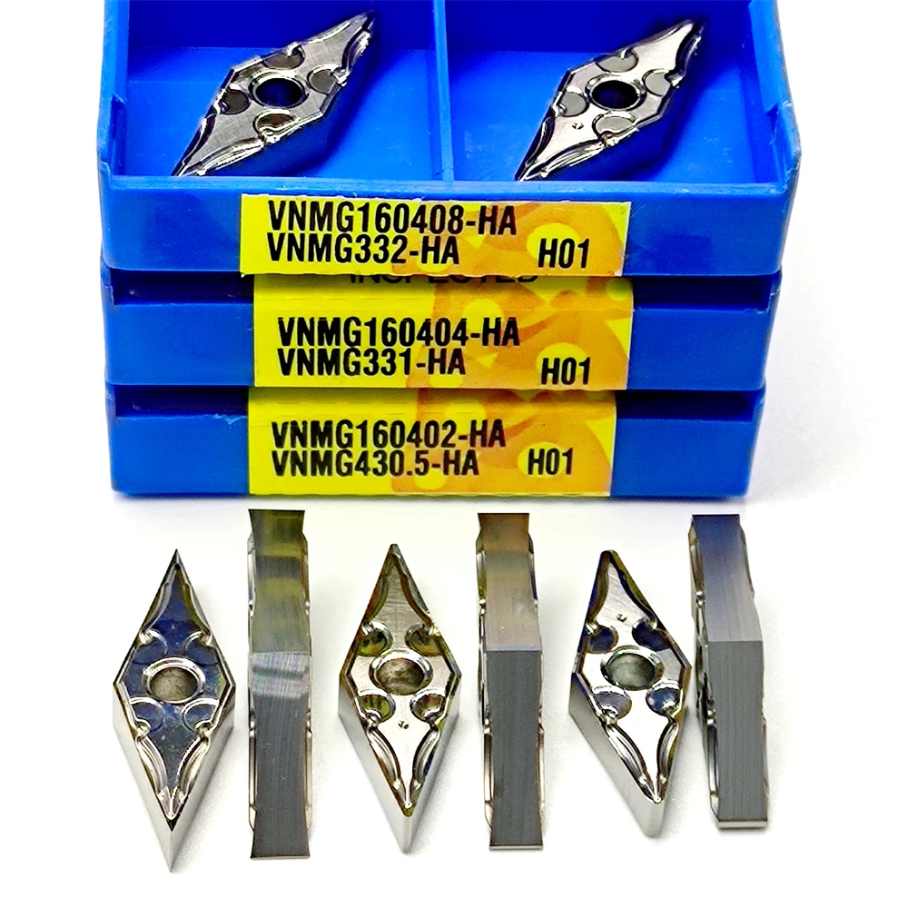 

Carbide Insert VNMG160402 VNMG160404 VNMG160408 HA H01 Turning Tool Turning Insert VNMG160402 160404 160408 CNC Cutting Tools