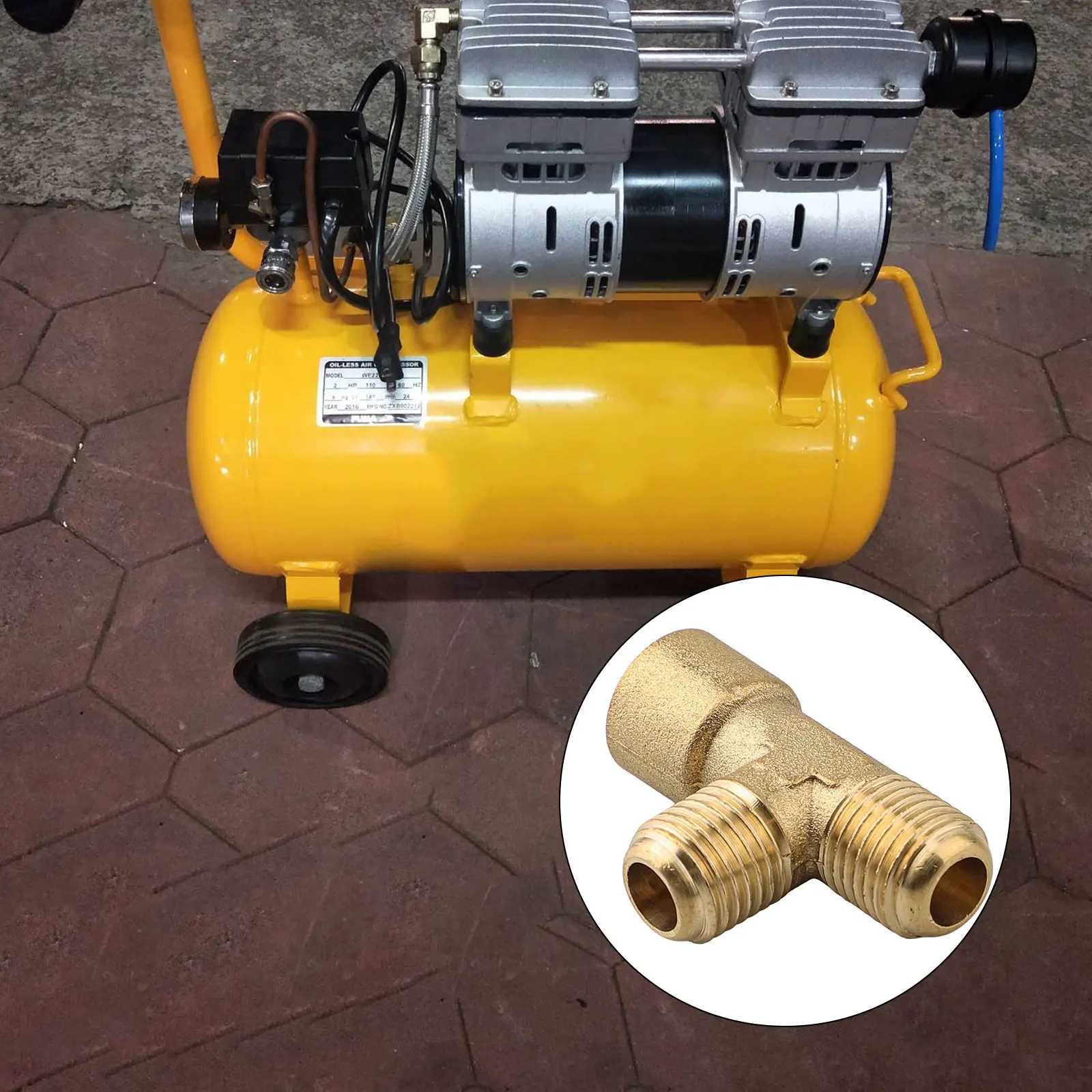 For Piston Air Compressors Air Compressor Connector Air Compressor Maintenance Easy Installation Consistent Output