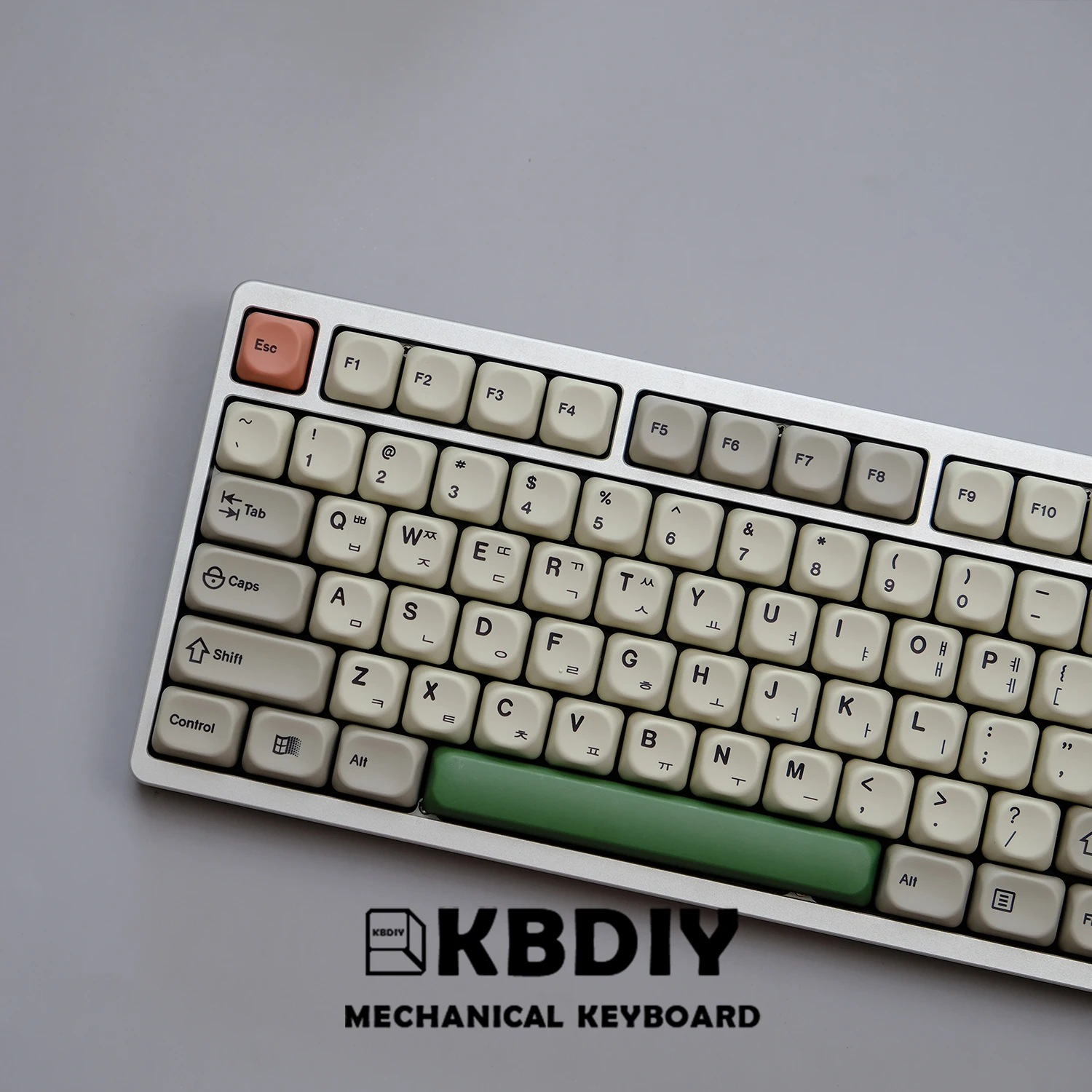 KBDiy PBT GMK Keycaps Custom Retro Korean GMK 9009 Keycap for Mechanical Keyboards Game MX Switches 139 Keys Caps Sublimation