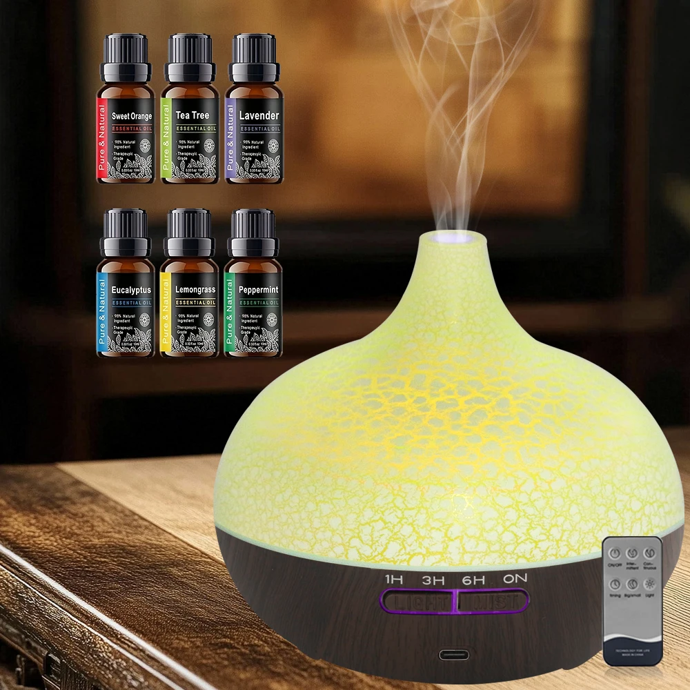 

Fragrance Oil Diffuser with Remote Control Ultrasonic Cool Mist Humidifier Quiet Smell Distributor for Bedroom,Office,Large Room