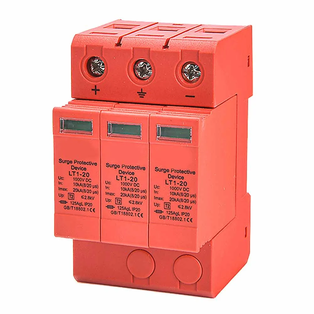 Surge Protector Designed for Solar Power Applications Rated at DC1000V with a Robust Discharge Current of up to 40KA