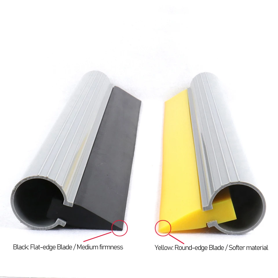 

Professional Rubber Squeegee -Extra Long Tube Handle for Car Vinyl Wrap,Window Cleaning & Signage Installa (20/30/50cm) TM-150