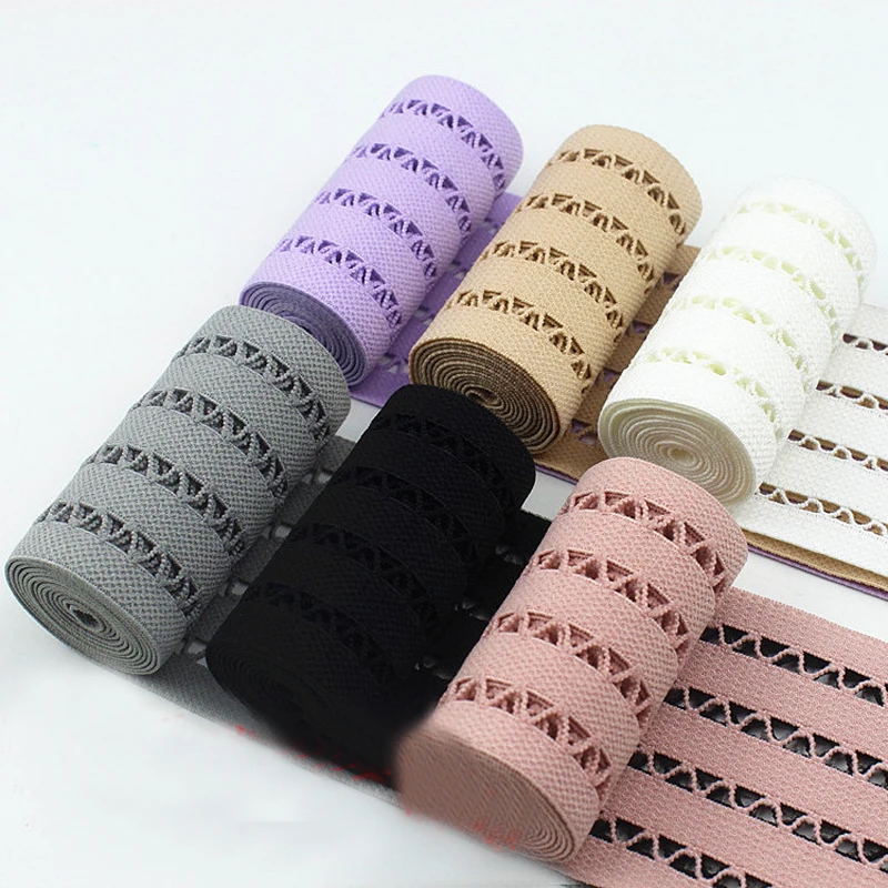 6.7cm wide colorful elastic elastic belt skirt cuff belt lengthened decorative hollow design clothing accessories