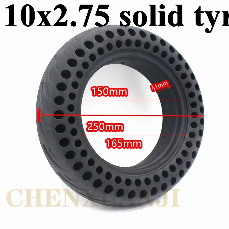 10x2.75 10 inch Scooter Solid Tire 10*2.75 tyre for NINEBOT Mini PRO electric scooter Non-Pneumatic