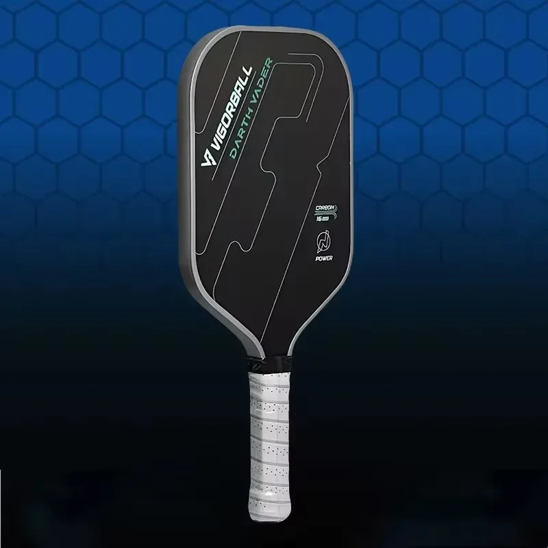 T700 Carbon Fiber Pickleball Paddle Pros Carbon Friction Surface Polymer Honeycomb Core Enhanced Power Spin Control Sport Racque