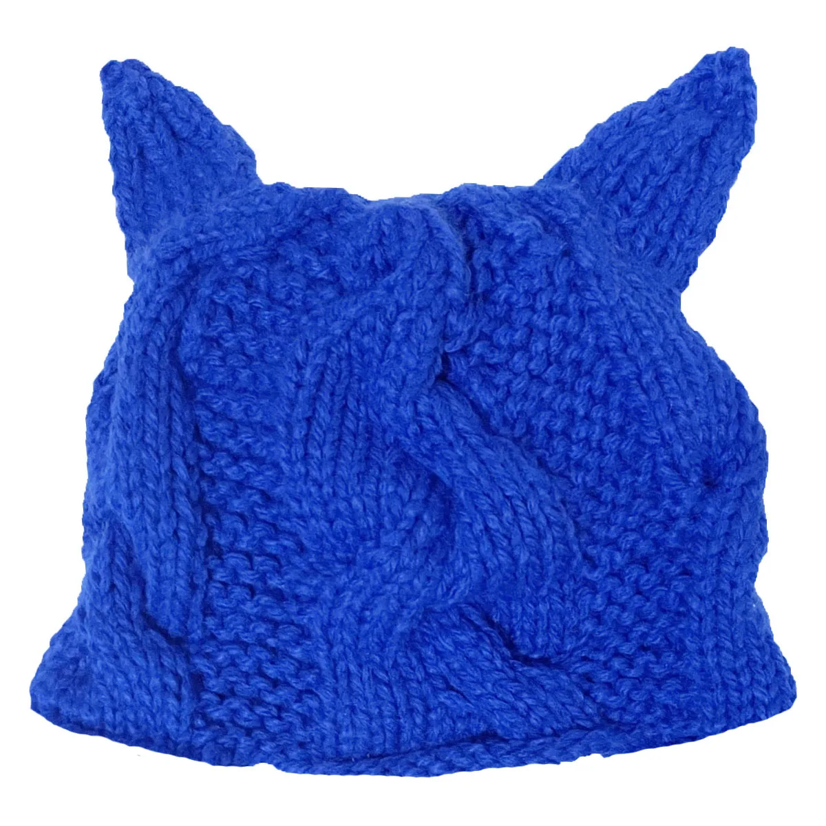 

BomHCS Handmade Crochet Knit Cat Ears Beanie Cartoon Cute Cap Wome March Hat Ski Warm