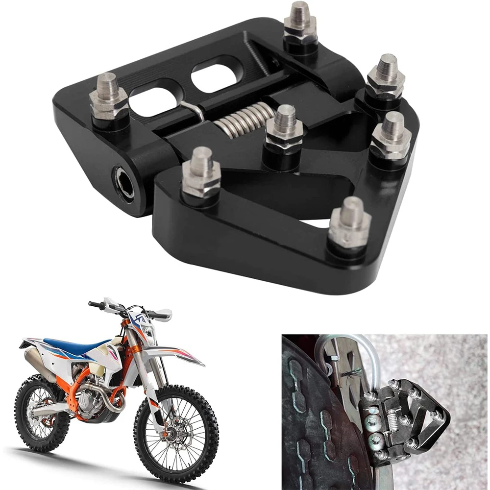Motorcycle Parts Rear Brake Pedal Step Plate Tip Lengthen Folding CNC For KTM SX SXF XC XCF XCW EXC EXCF Husqvarna TC FC TE FE