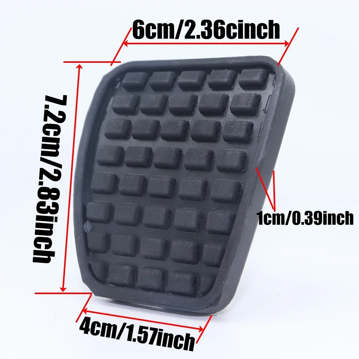 Brake Clutch Pedals Cover for IVECO Daily 2011-2014 35C 2 3 Rubber Cap Manual Anti-Slip Pad Casing Liner 5801362080 Accessories