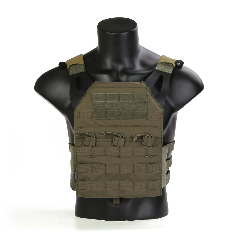 Emersongear Plattenträger Jagdweste Schutzausrüstung Körperschutz Rüstung Airsoft Jagd Outdoor-Sport Nylon – Detail 5