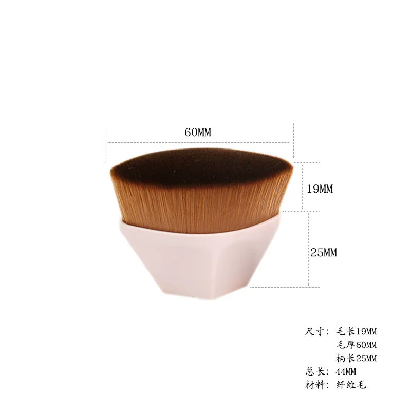 Nouveau pinceau de maquillage magique fond de teint liquide BB crème sans Trace doux haute densité fibre cheveux facile à transporter filles outils de beauté