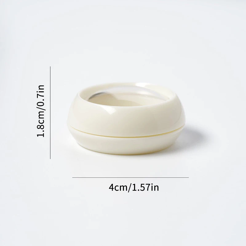 10개 리필 가능한 화장품 빈 병 네일 글리터 네일 장식 상자 아이섀도우 립 컨테이너 박스