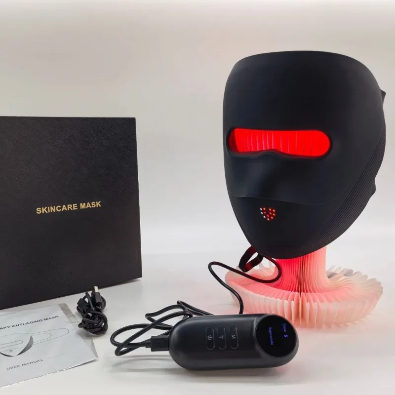 Portable Moisturizing Beauty Mask Device Household Photon Face Mask Spectrometer Red Light Masks Skincare Beauty Instruments