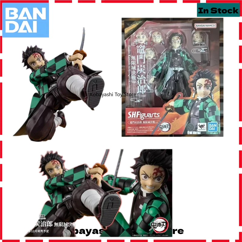 

Genuine Bandai S.H.Figuarts Demon Slayer Tanjiro Kamado Final Battle Infinity Castle Action Figure Brand New in Stock