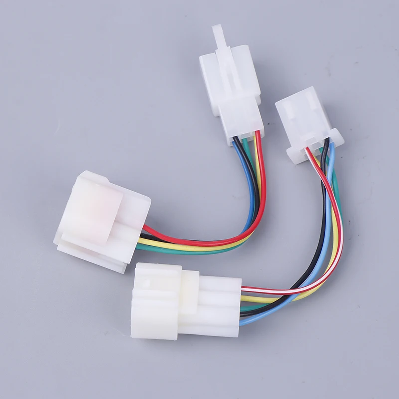 Motor Hall Extension Wiring Electric Bicycle Tool 5 Pin Male Female Waterproof Hall Conversion Plug-in Hall Adapter Ebike Tools