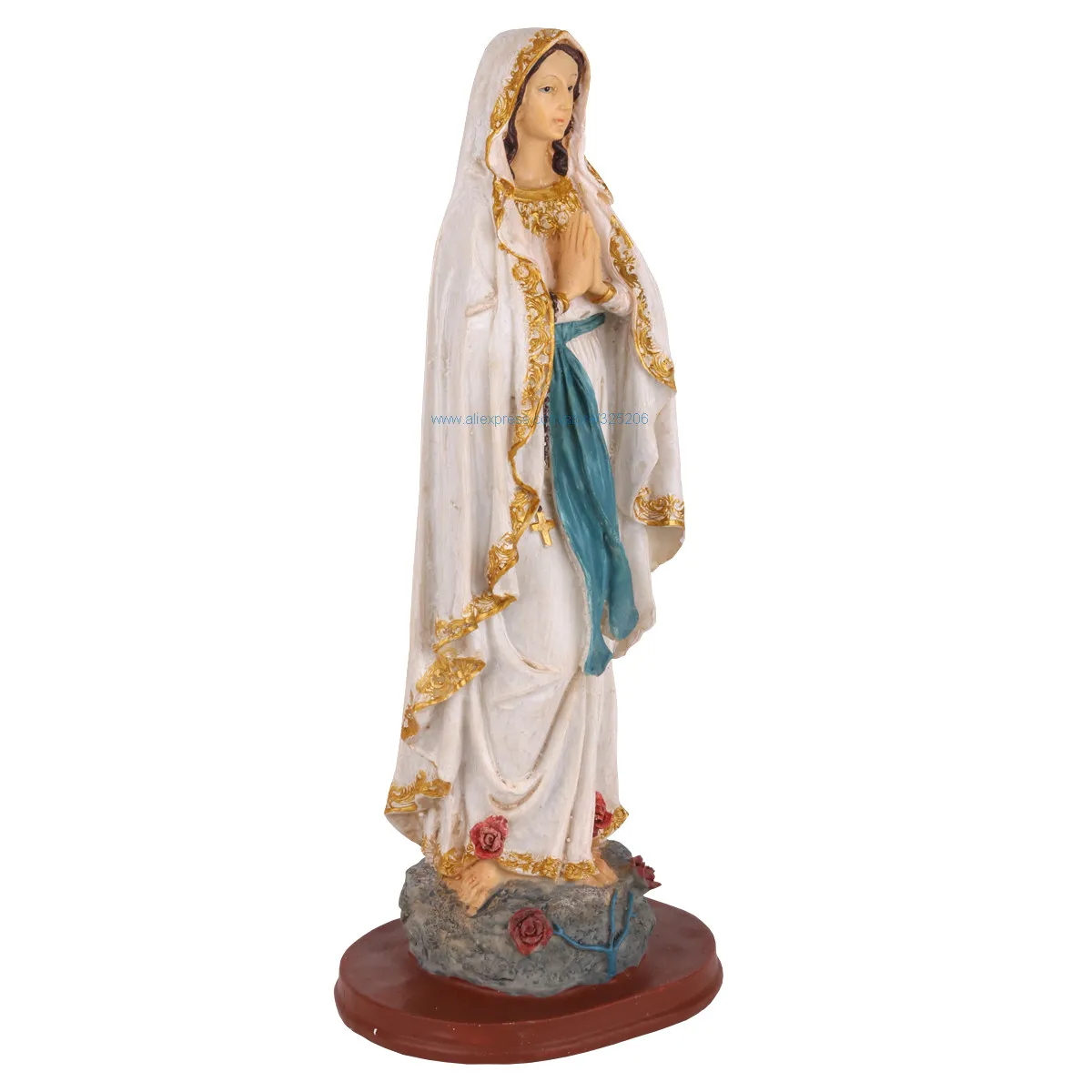 Jungfrau Maria Gesegnet Beten Madonna Statue Unsere Dame von Lourdes Figur Religiöse Katholischen Souvenirs Geschenk 30cm 11,8 zoll NEUE