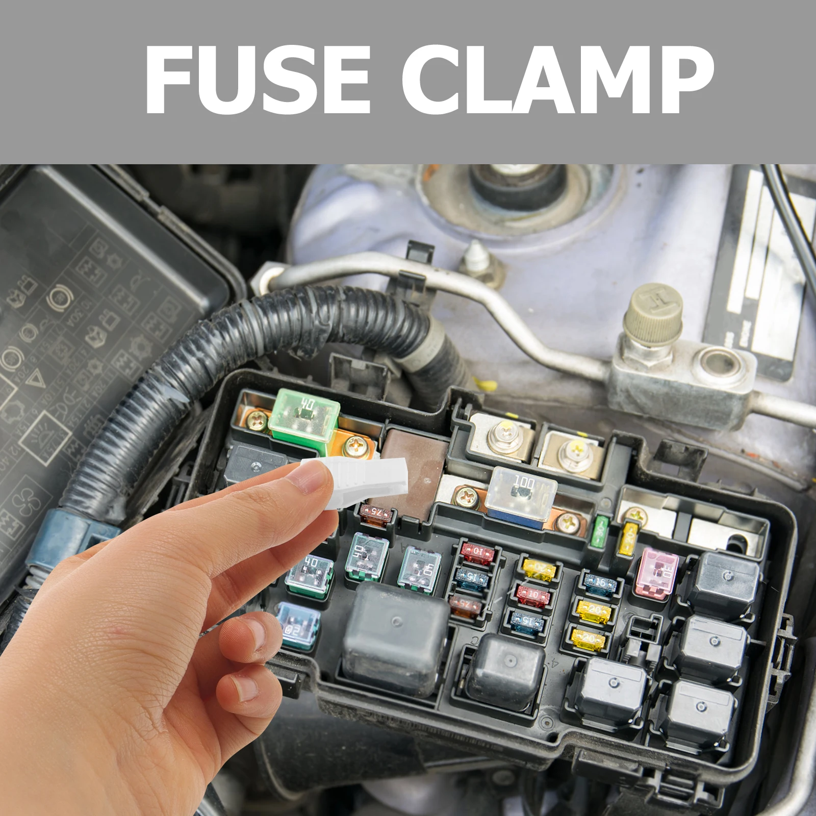 

10Pcs Fuse Removal Tool for Car Universal Automotive Fuse Puller Compact Design for Easy Storage and Transport