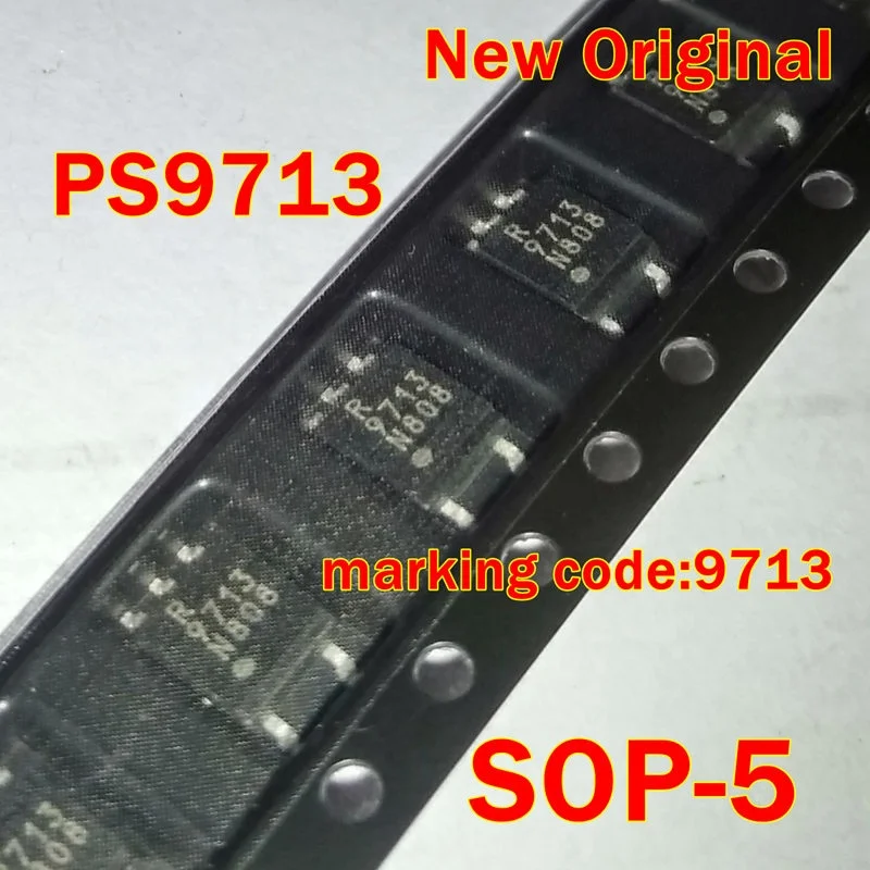 

1Pcs to 100Pcs Ps9713 Sop-5 New Original Marking Code:9713 Amplifier-Output Optocoupler