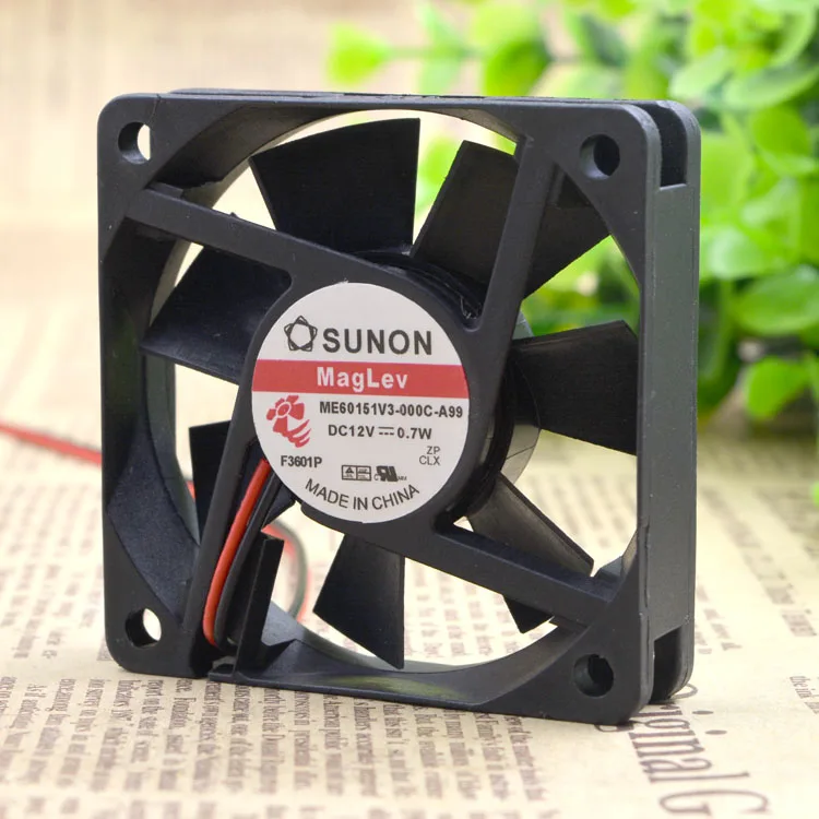 

ME60151V3-000C-A99 6015 12V 0.07W 6CM MAGNETIC COOLING FAN