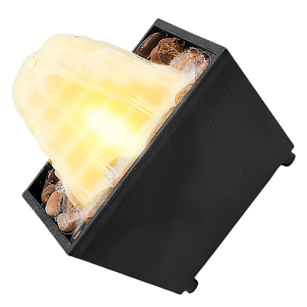 

1 Set Led Light Desktop Fountain Indoor Small Waterfall Bonsai Decorative Tabletop Zen Mini Water Fountains For Home Office