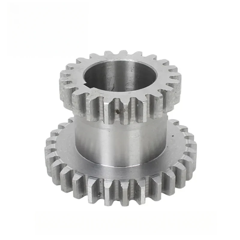 CJ0618 Teeth T29XT21 T20XT12 Metal Gears Lathe Main Shaft Duplicate Double Gear