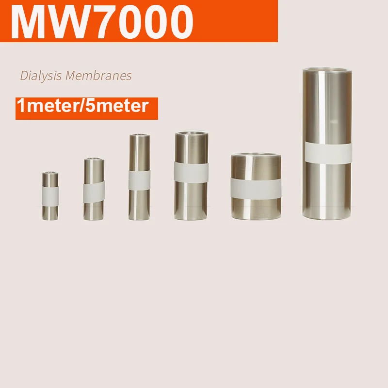 MW7000 Laboratory Regenerated cellulose RC dialysis bag