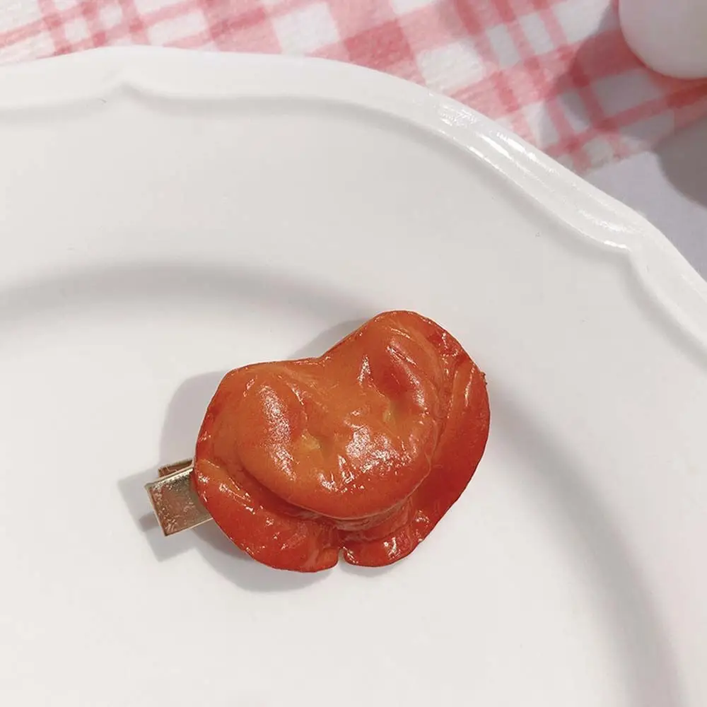 Vegetable Cartoon Funny Hair Clip Female Hair Accessories Fake Food Hair Clip Korean Style Headwear Simulation Food Hairpin
