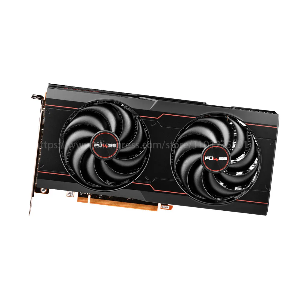 SAPPHIRE-Carte vidéo RX 6600XT 8 Go, processeur AMD Radeon Jas6, pour jeu d'ordinateur de bureau
