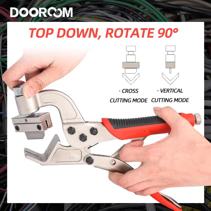 DOOROOM Electrician Wire Tool Cable Wire Stripper Cutter Crimper Automatic Multifunctional Crimping Stripping Plier Tools