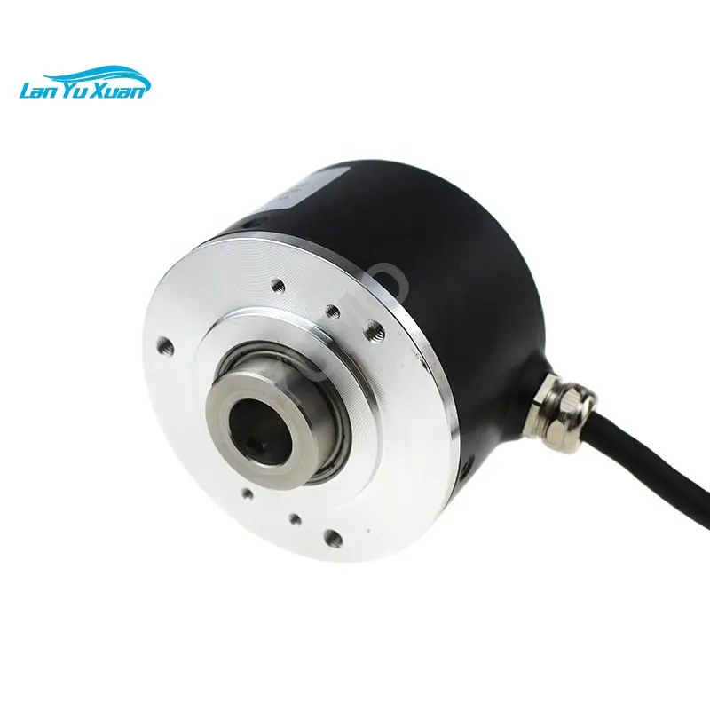 High quality IHA6012 60mm housing diameter 1000ppr 5V DC hollow shaft incremental rotary encoder sensor