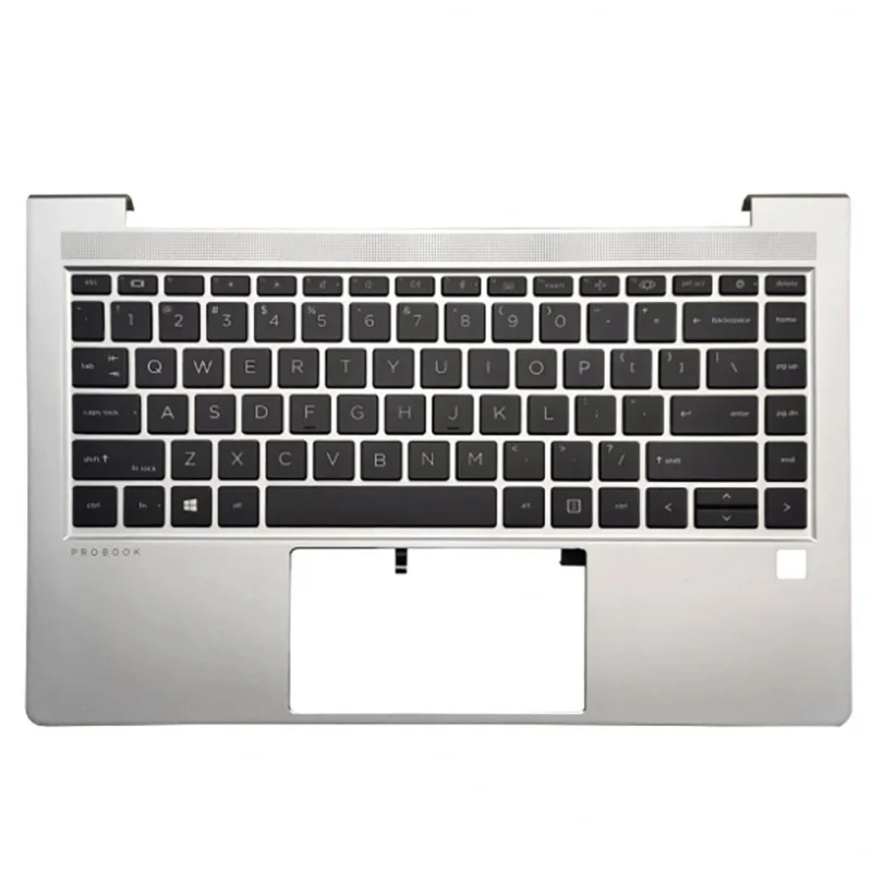 

f N42405-001 US keyboard for HP ProBook 440 G10 445 G10 Palmrest Keyboard Bezel Cover