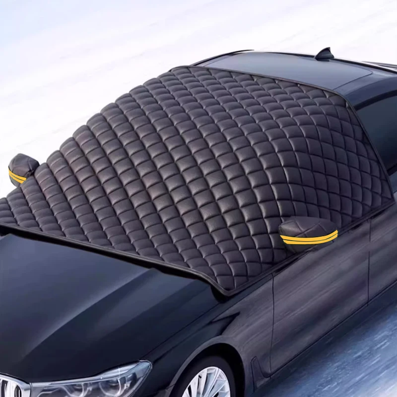 Auto-Windschutzscheiben-Sonnenschutz Hitzeschutz Frontscheiben-Schutz UV-Blocker Sonnenblende Universeller Sommer-Kühlsonnenschutz – Detail 1